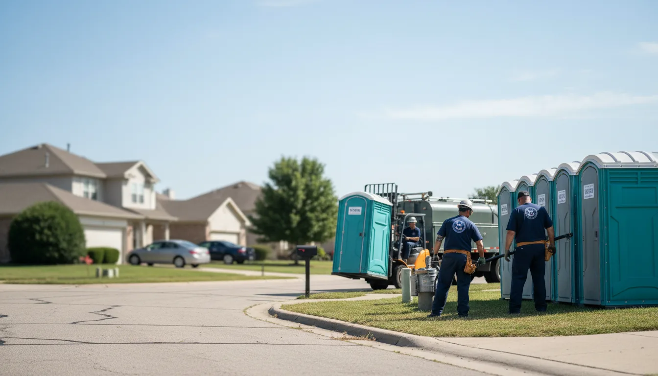Porta Potty Rental in Scranton, KS near me